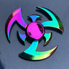 Rainbow Metal Fidget Spinner – Smooth Spinning Anxiety Relief Toy