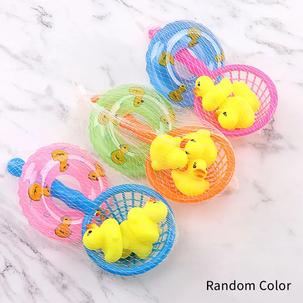 Classic Rubber Duck Bath Toy for Toddlers