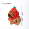 Capybara Plush Toy with Duck Swim Ring – Kawaii Stuffed Animal