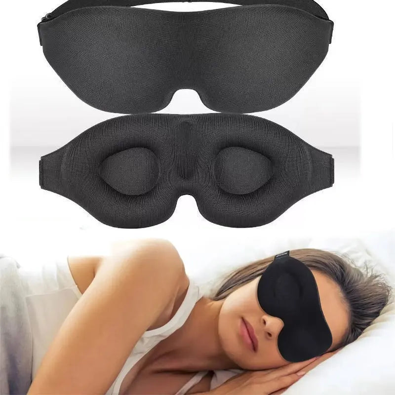 3D Contoured Sleep Mask for Total Light Blocking