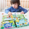Montessori Quiet Book – Interactive Word Recognition & Early Learning Activity Book for Kids