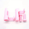 Pink adjustable diamond painting canvas stand with table clamp and roller tool