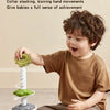 Rainbow Twist & Stack Nesting Rings Toy for Toddlers