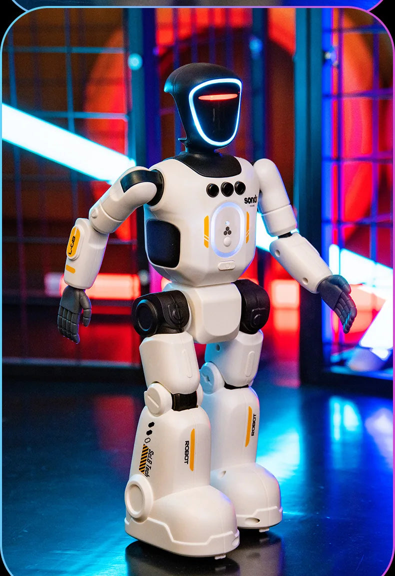 Interactive Gesture-Controlled Robot with Dance and Learning Modes