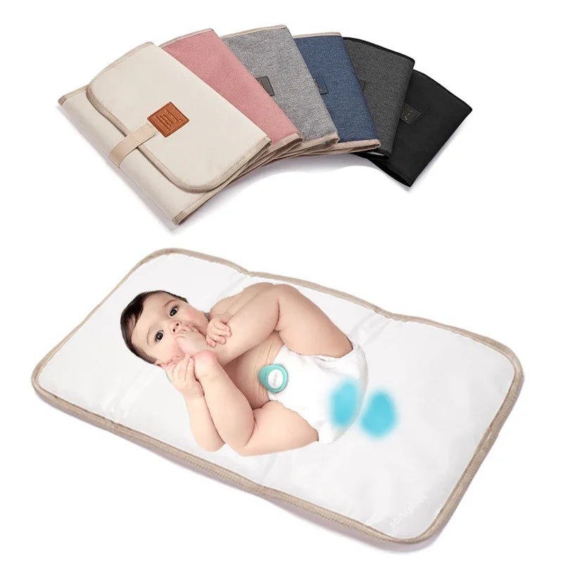 Foldable Waterproof Baby Changing Mat for On-the-Go Parents
