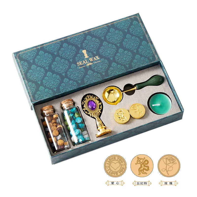 Celestial Wax Seal Stamp Kit for Invitations & Crafts