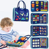 Montessori Busy Board for Toddlers – Sensory Learning & Fine Motor Skills Activity Board