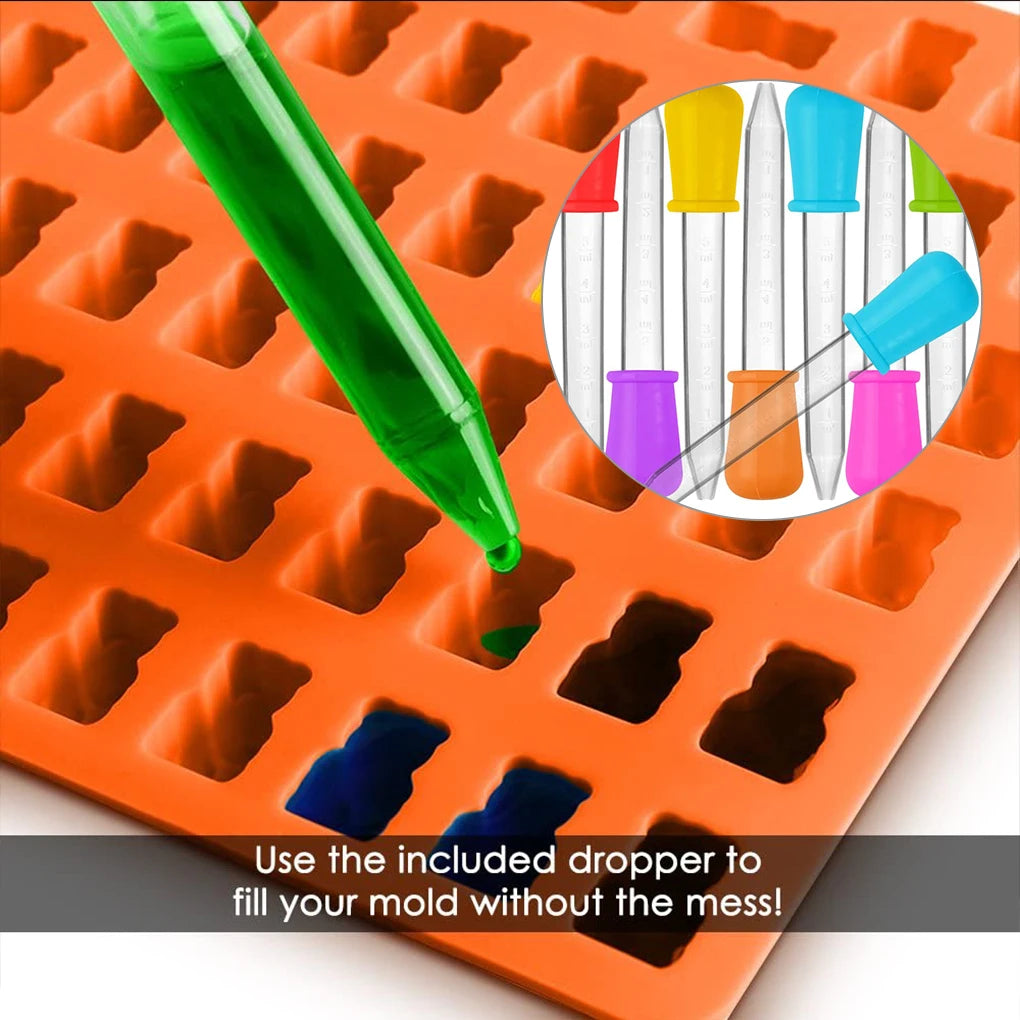 5ml Silicone Pipette Droppers for Liquid Transfer (Set of 5)