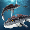 Remote Control Mosasaurus Dinosaur Water Toy with Spray Action