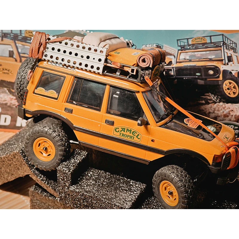Realistic Roof Bag & Bedroll Set for 1/18 1/24 RC Crawler