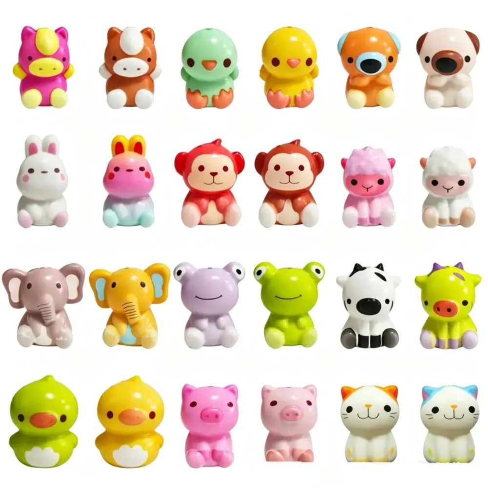 Kawaii Slow-Rising Squeeze Fidget Toys – Set of 12