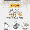 Ghost Behold My Cat Series Glow-in-the-Dark Cat Figurine Blind Box