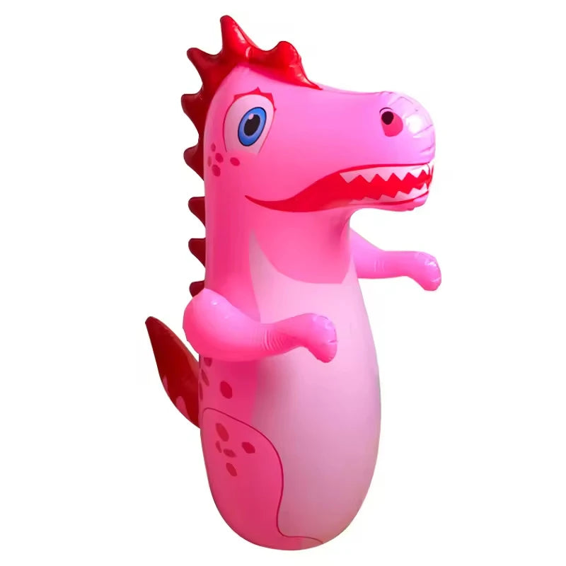 Inflatable Dinosaur Punching Bag Tumbler Toy for Kids