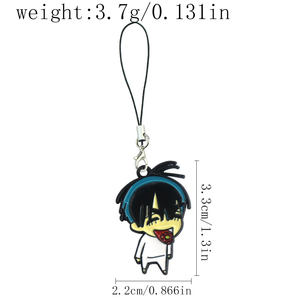 Cartoon Alien Stage Ivan & Till Acrylic Keychain