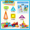 Colorful Magnetic Building Blocks Set with Storage Box