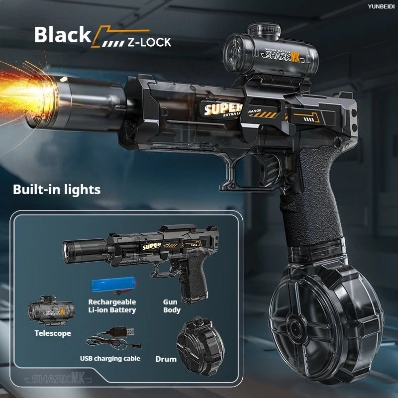 Electric LED Water Blaster with Large Capacity Tank