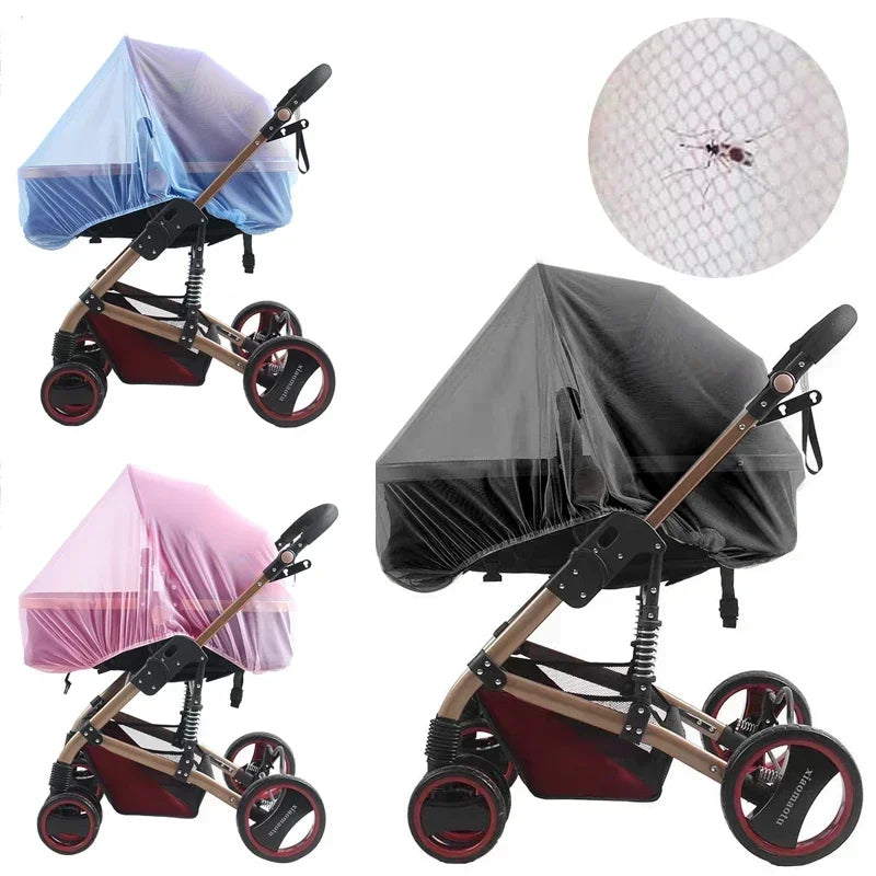 Universal Mosquito Net Cover for Baby Stroller and Crib