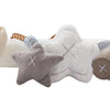 Hanging Plush Rabbit Rattle Toy for Strollers and Cribs