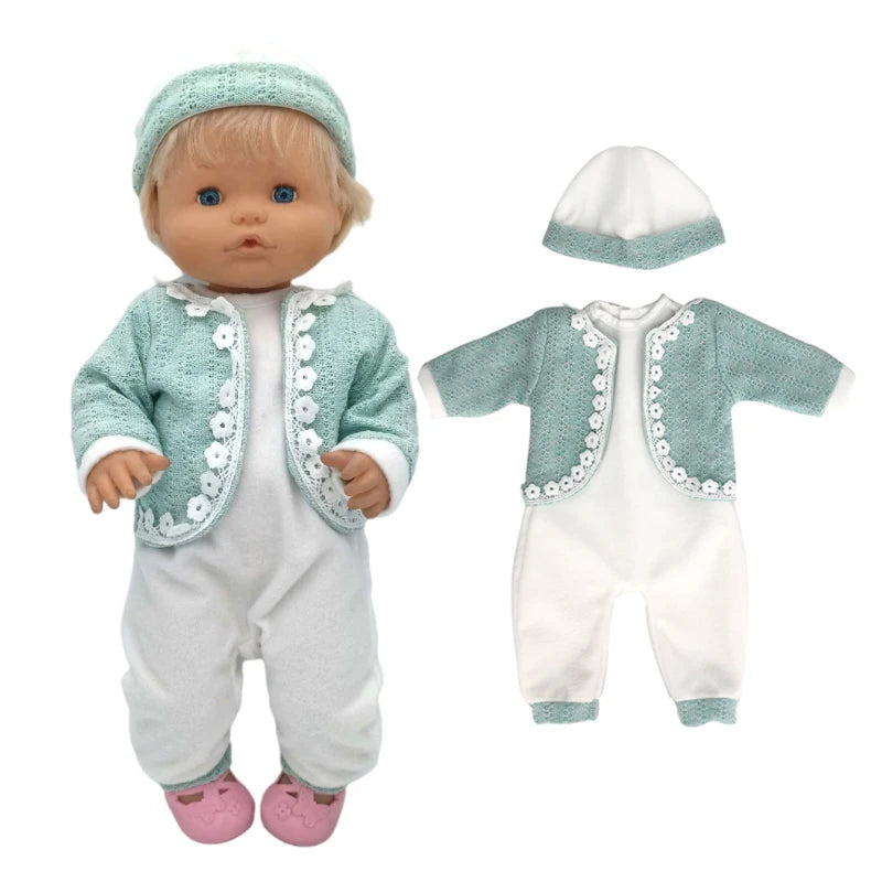 Adorable Romper Outfit Set for 16-Inch Dolls