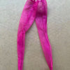 Helles pinkes, durchsichtiges Stoffaccessoire-Set, das ein Monster oder Fantasy-Kreatur darstellt.