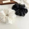 Polka Dot Mesh Scrunchie Hair Ties