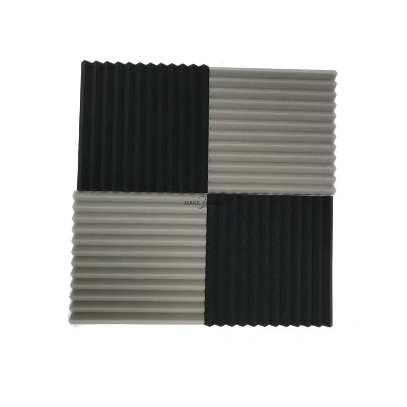 50-Pack Acoustic Foam Panels for Soundproofing and Studio Treatment