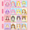 A collection of reusable sticker sheets featuring various princess characters and designs for children