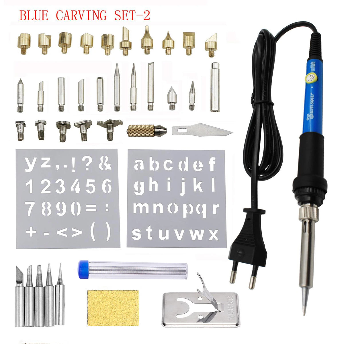 Adjustable Temperature Wood Burning & Soldering Pen Kit