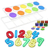 Montessori Transparent Number Set for Light Table Learning