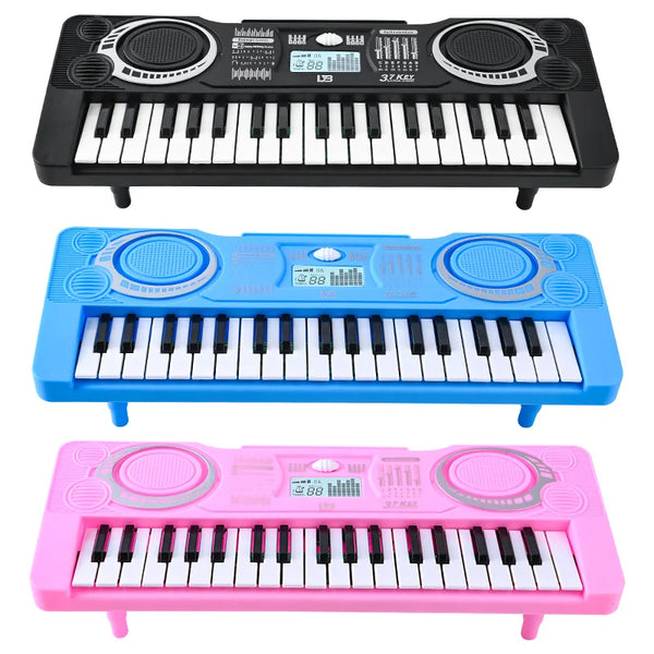 37-Key Electronic Keyboard Piano for Kids with LED Display