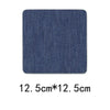 Iron-On Denim Patches for Jeans Repair & DIY Crafts