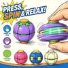 3D Printed Fidget Spinner Ball | Stress Relief & Anxiety Toy