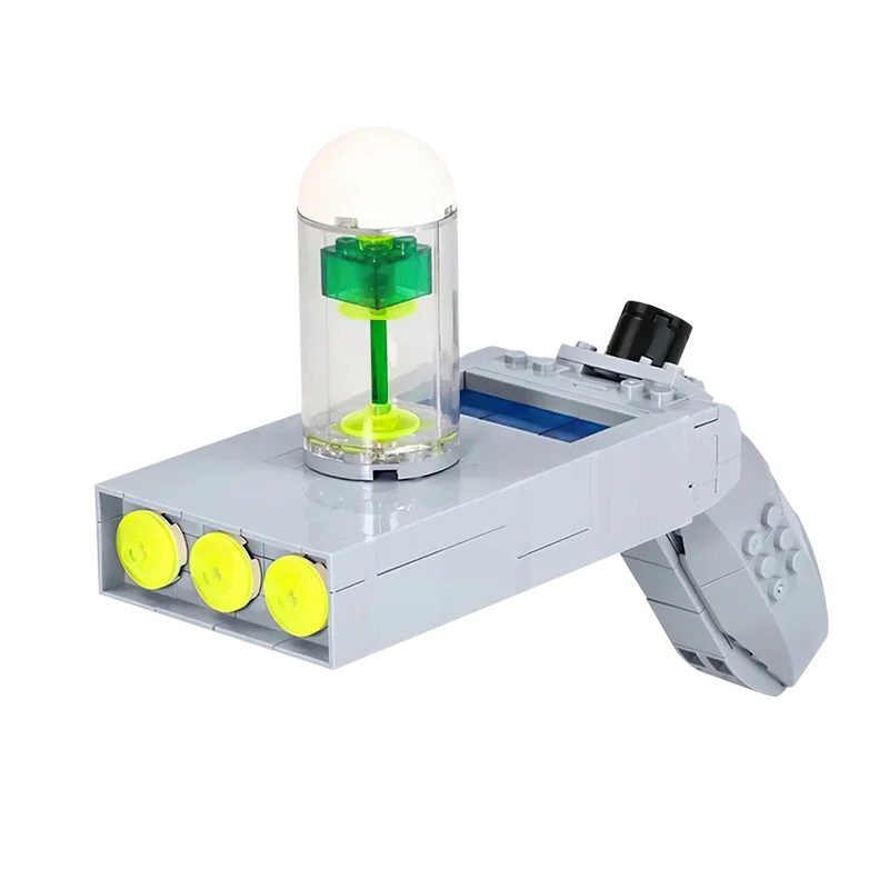 Rick & Morty Portal Gun Building Block Set