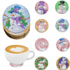DIY Diamond Art Coaster Set for Christmas & More