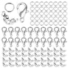 Stainless Steel Jewelry Findings Kit with Clasps, Jump Rings & Connectors