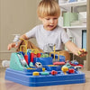 Interactive Racing Rail Car Adventure Track Toy