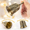 Classic Metal Hand Bell with Comfort Grip Handle