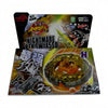 A 4D Metal Fusion Battle Set featuring a launcher and spinning top with various battle illustrations.