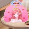 A pink pouch featuring a female character with red hair and a crown, labeled as a princess kit.