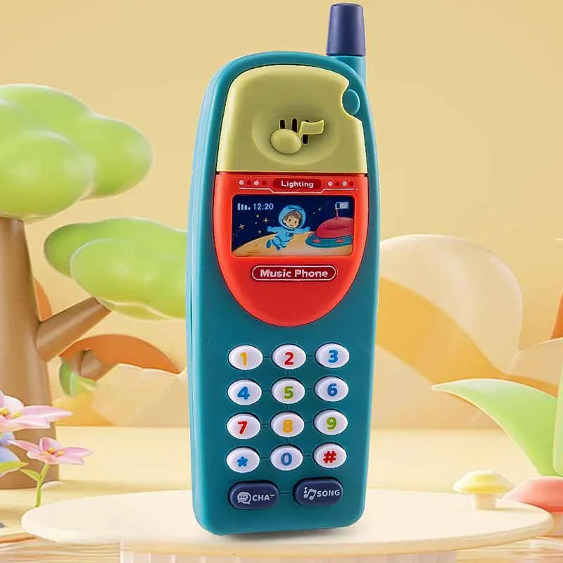 Interactive Music Phone Toy for Toddlers