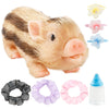 Realistic Soft Silicone Piglet Plush Toy