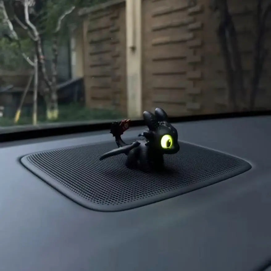 Toothless Night Light Keychain with Movable Wings
