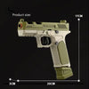 Shell Ejecting Toy Gun with Continuous Firing Action