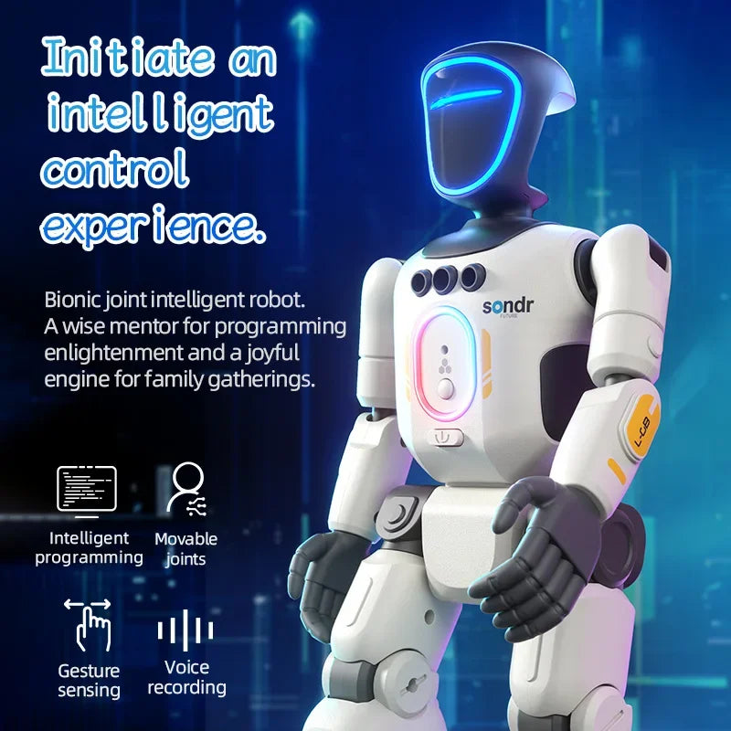 Interactive Gesture-Controlled Robot with Dance and Learning Modes