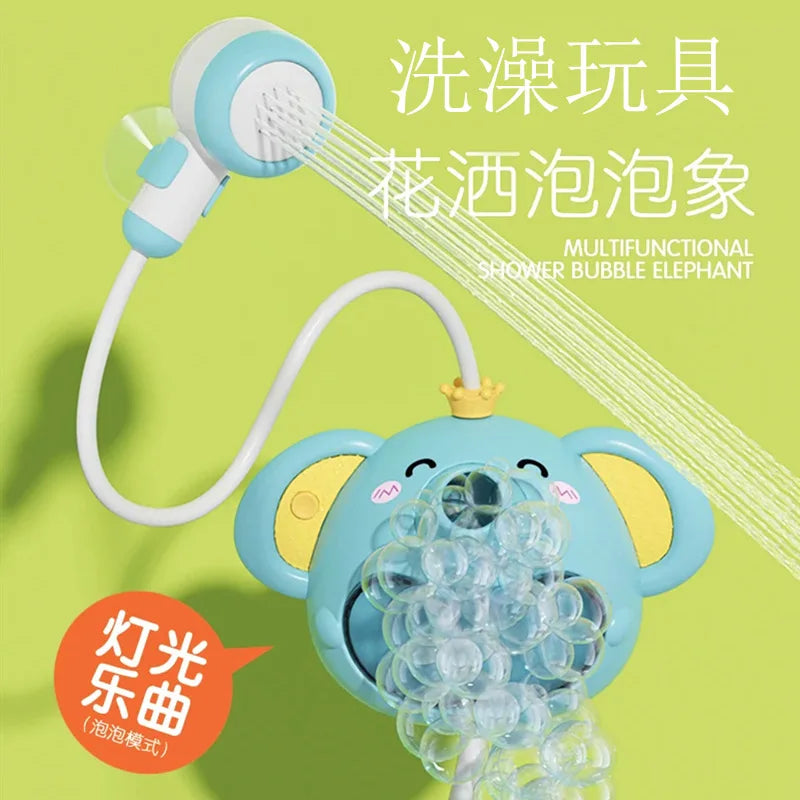 Elephant Bubble Blower Shower Toy for Kids