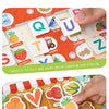 Montessori Quiet Book – Interactive Word Recognition & Early Learning Activity Book for Kids
