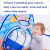 3-in-1 Kids Ball Pit Play Tent with Tunnel