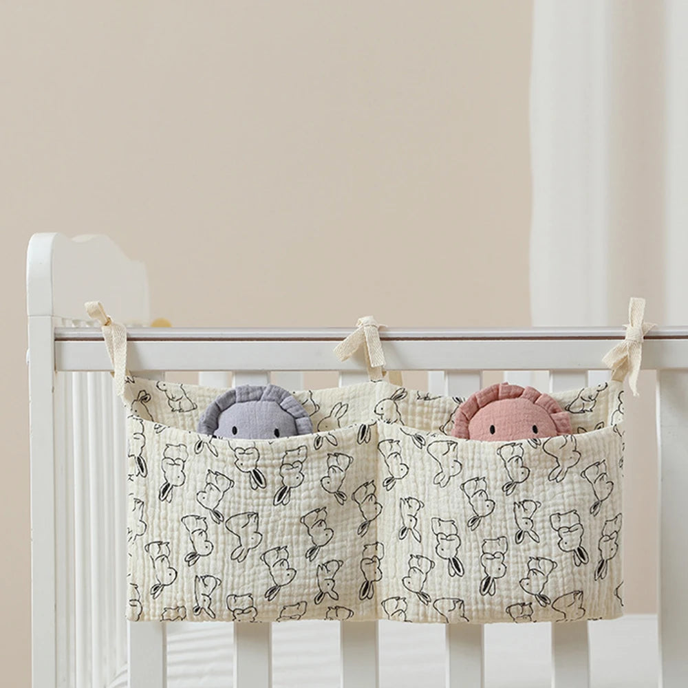 Hanging Nursery Diaper Caddy Organizer for Baby Essentials