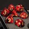 Handmade Resin Sharp Edge Dice Set for RPG Games