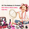 Pretend Play Makeup Kit for Kids with Storage Bag